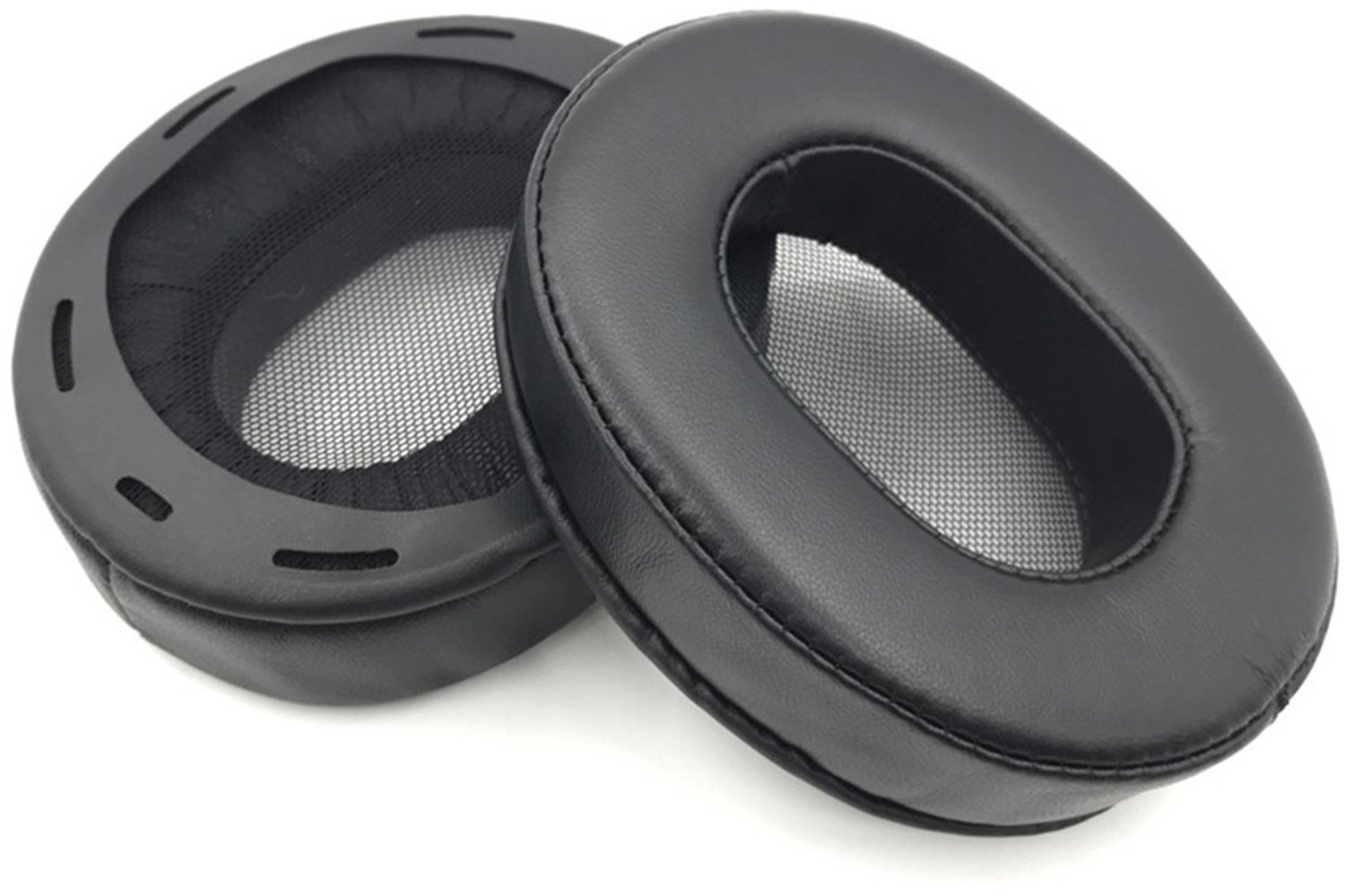 2 stuks lamswollen oorkussens compatibel met Sony MDR-1A/1ADAC hoofdtelefoons - vervangende oorkussens