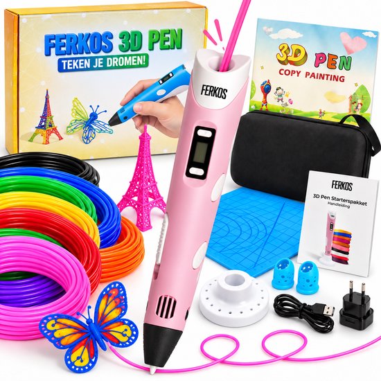 Ferkos - 3D Pen Starterspakket XXL