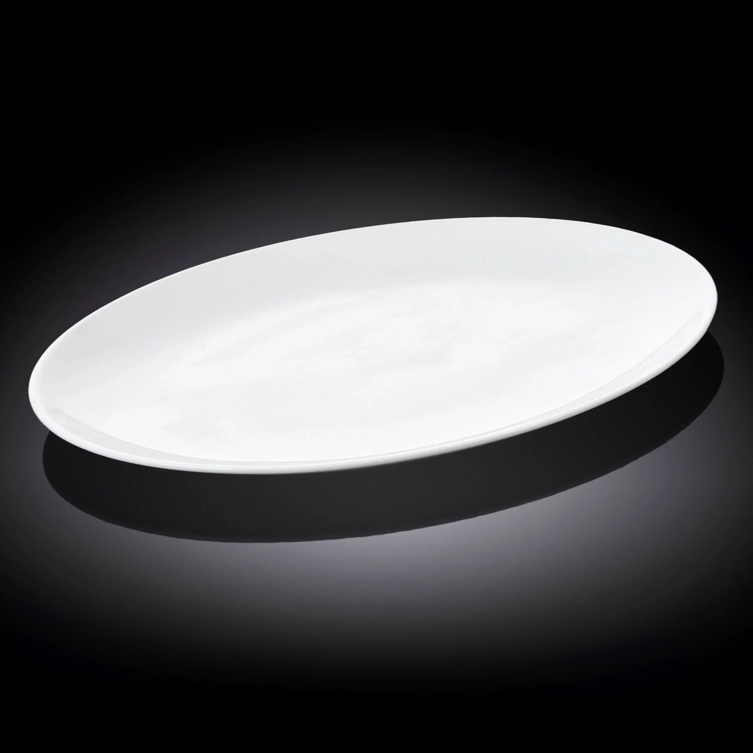 Wilmax England Porseleinen Serveerbord 36 cm, Wit WL-992023/A