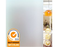 Homewell® Matglas Raamfolie HR++(+) 30x200cm - Anti inkijk - Gezandstraald - Privacy & Isolatie - Zonwerend - Statisch - Satijnlook