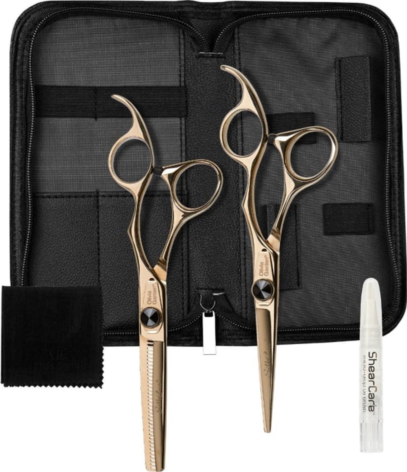 SilkCut Shear Kit 5.75"Shear + 6"35T Eur Thinner