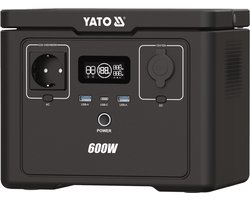 YATO YT-83088 Draagbare Powerstation – 600 W – 512 Wh LiFePO4