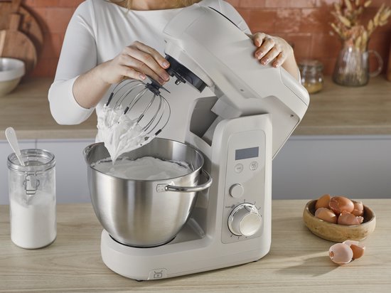 Moulinex Bake Partner + Keukenmachine, 1100 W, Kom 4,6 L, Ingebouwde Weegschaal, BAKEGOOD Set, QA540BF1 van Moulinex — afbeelding 2
