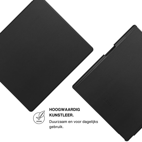 Lunso ReMarkable Paper Pure book folio cover PU leer hoes - Zwart — afbeelding 5