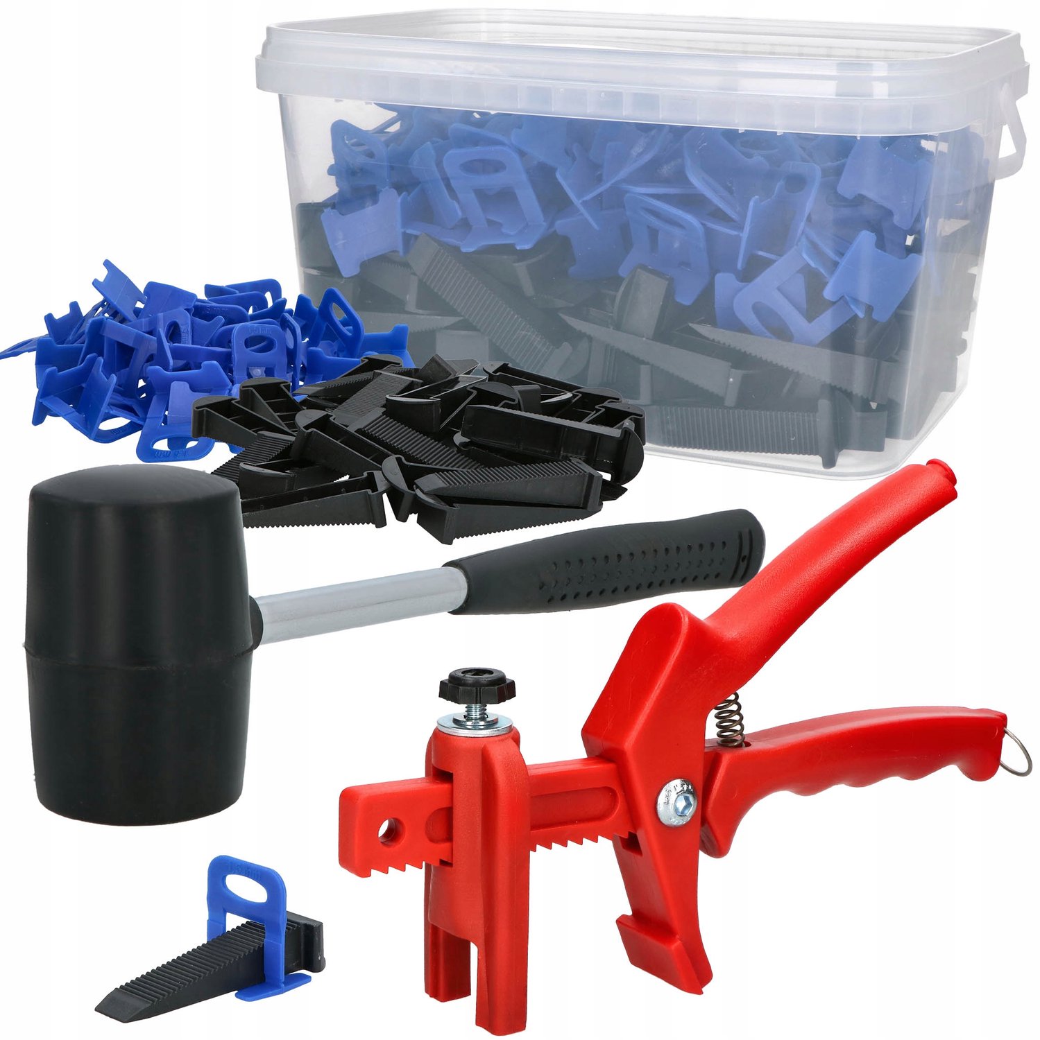 Professioneel Tegel Leveling Systeem: Klemmen, Wiggen, Clips & Hamer