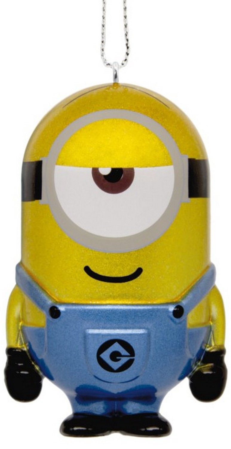 Ornament Merry Mini Kunststof Minions kerstbal Hallmark