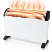 Convector Kachel Elektrisch - 3 Warmtestanden 750/1250/2000W - Regelbare Thermostaat - Elektrische Verwarming - Oververhittingsbeveiliging