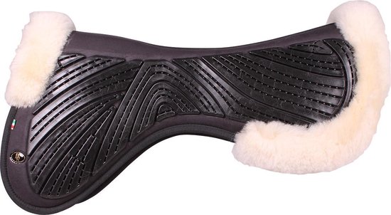 Foto: Br zadelonderlegger br memory foam gel black beige