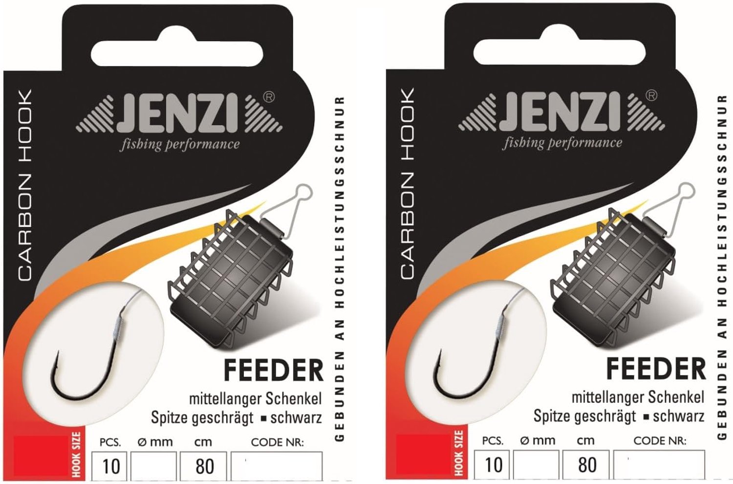 Feeder haken set 20 stuks - knoop haken - Methode haken - Gratis Petri sticker - Vemera