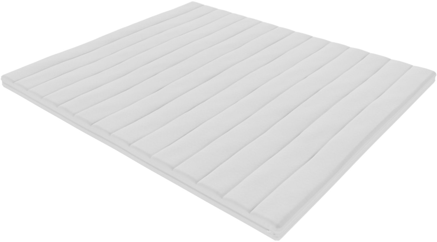 Toros Bedden Topmatras Bamboo - 180x210 - Topper Matras HR Koudschuim - Hybrid - Topdekmatras - 9cm - Orthopedisch - 4 Seizoens Topper Hotel XL - Anti Bacterieel Wit
