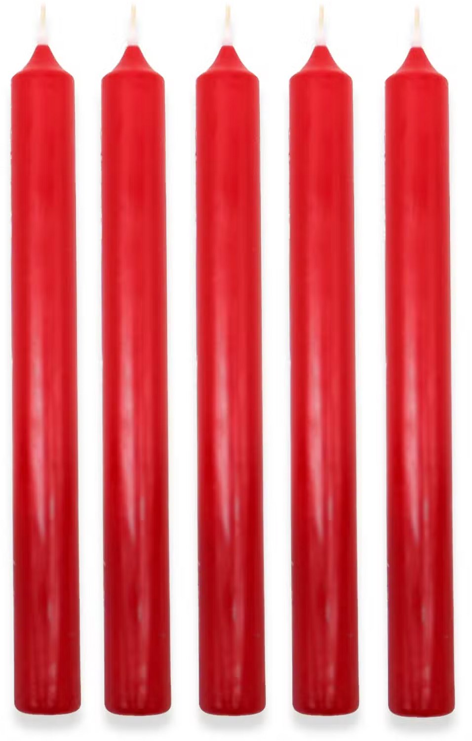 Ancient Wisdom 25 x Robijnrode Dinerkaars rood