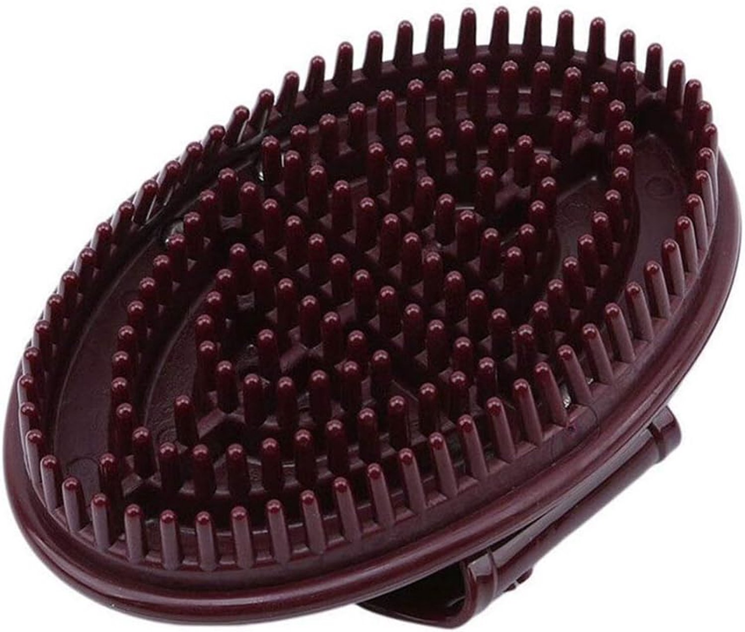 Body Massager Brush Anti Cellulite Glove (Claret) - ShopVlot