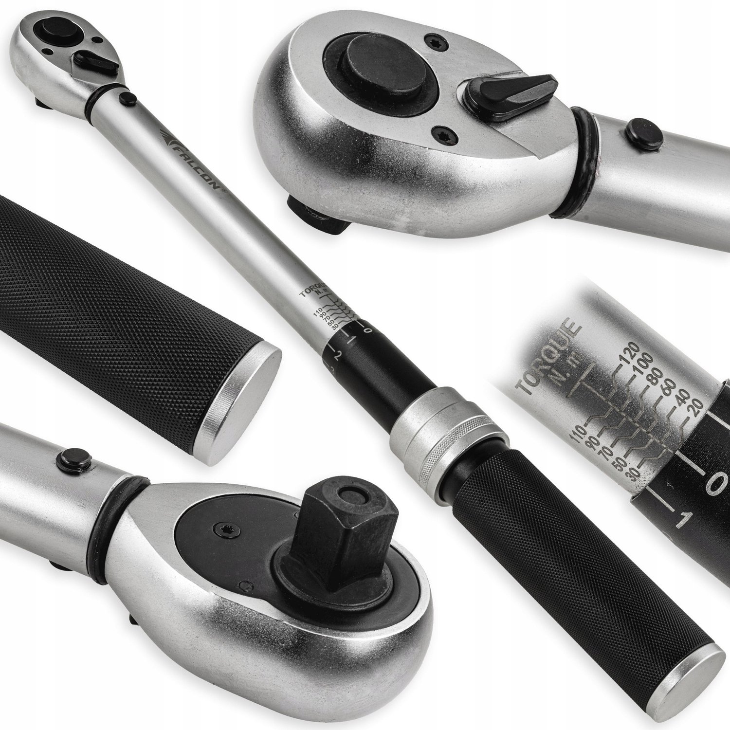 Momentsleutel 1/2" 20-120 Nm met Koffer en Kalibratiecertificaat