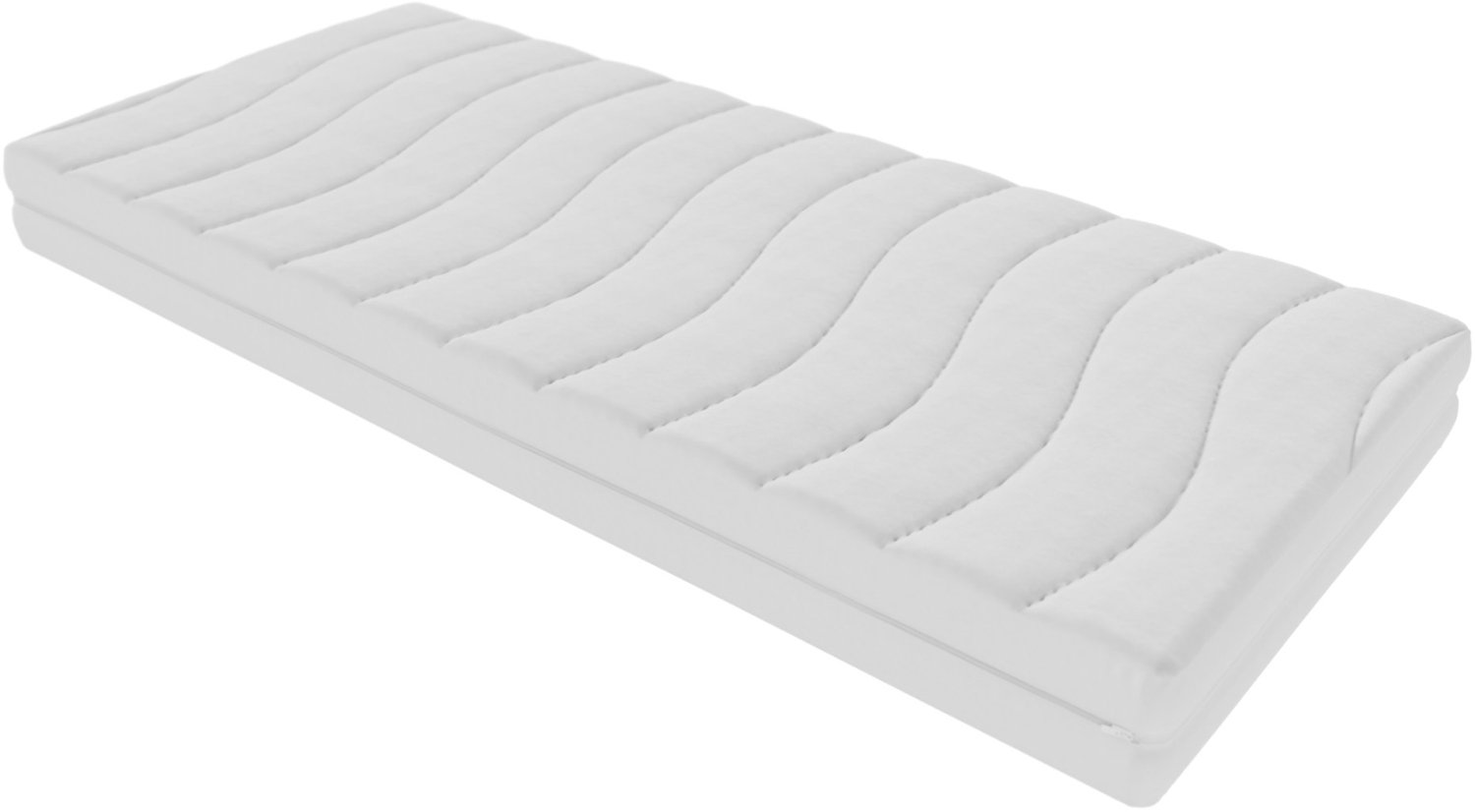 Toros Bedden Matras -Hybride Bamboo Deluxe XXL 90x200 20cm dik wit