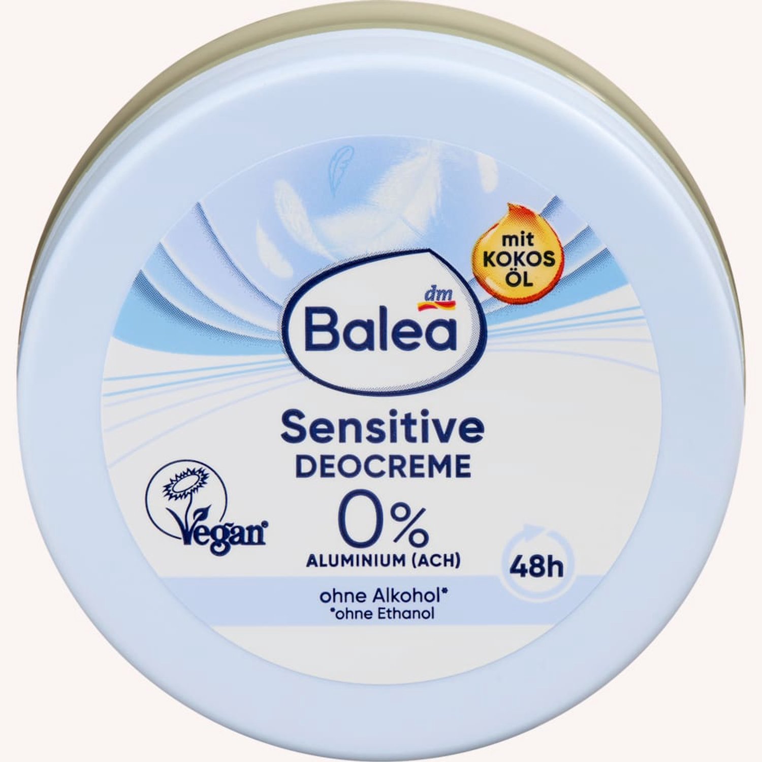 Balea deodorantcrème Sensitive, 50 ml