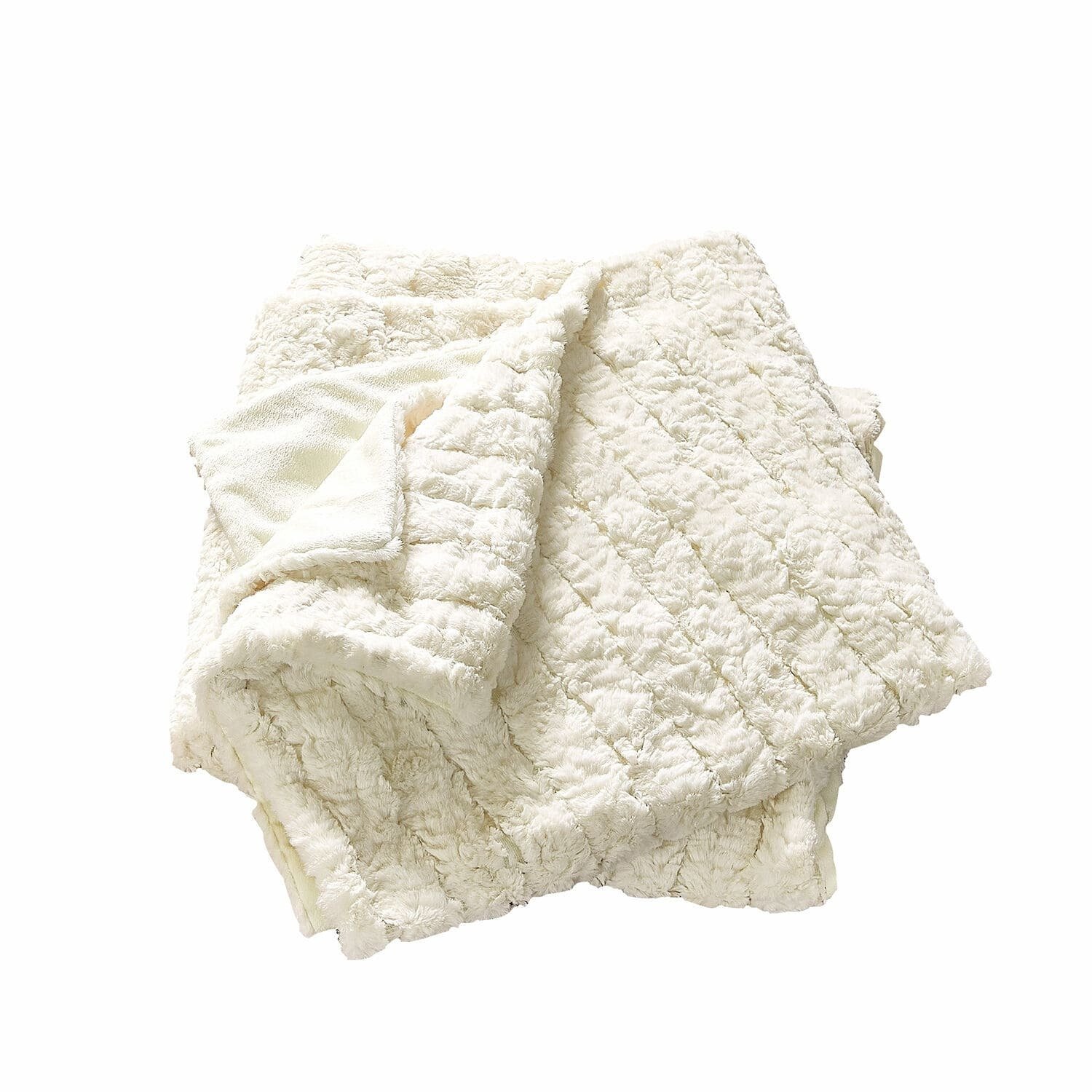 Loberon Plaid Dorelice wit