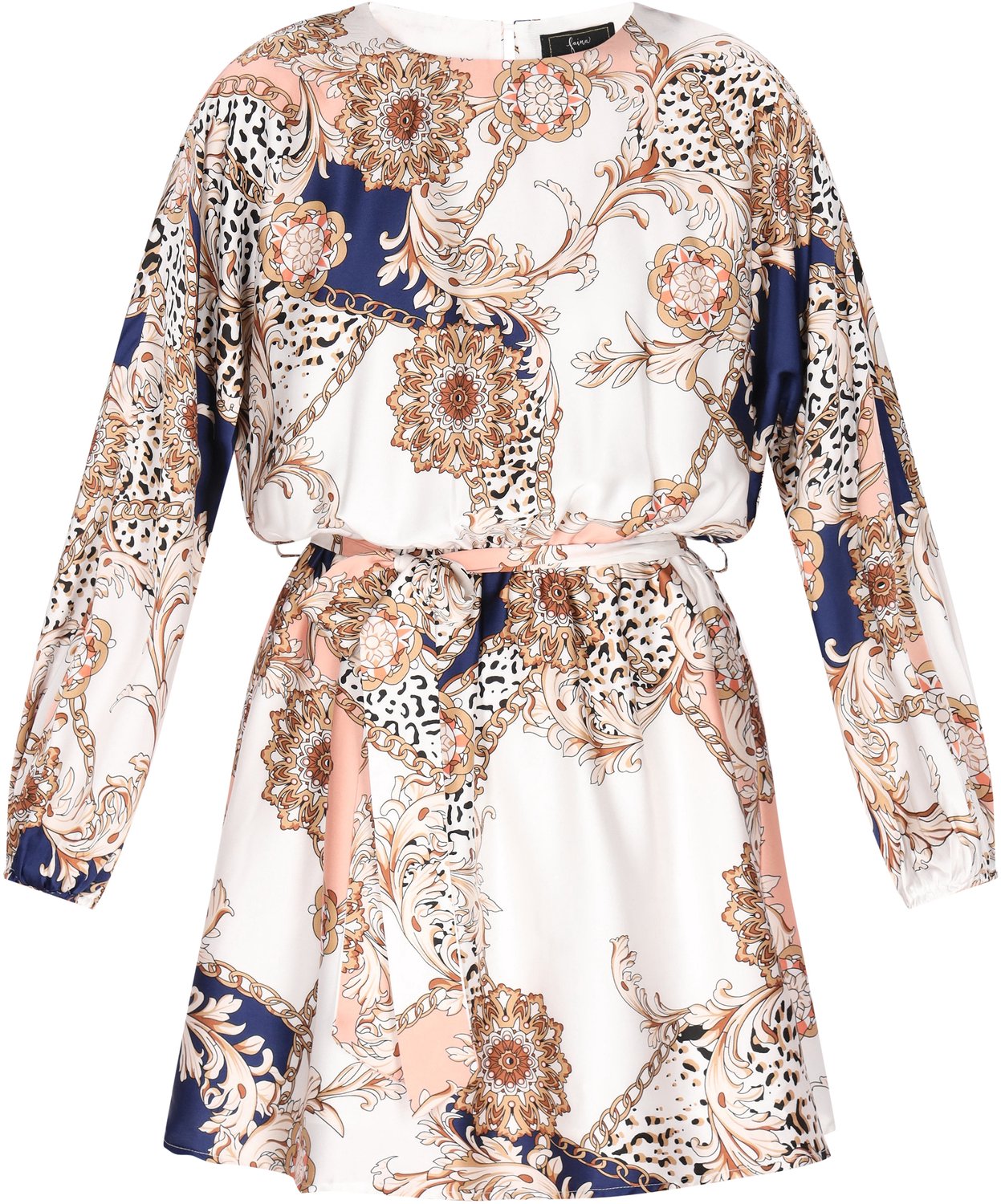 Faina jurk blauw
