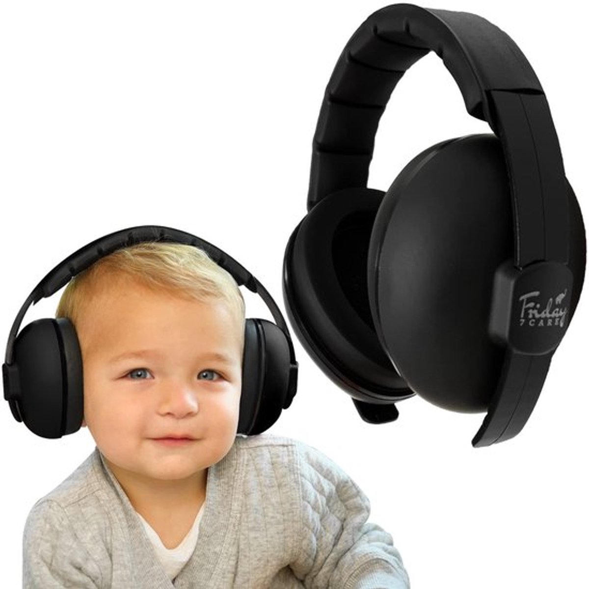 Allecto - Gehoorbescherming voor baby's - Baby hoofdtelefoon - Comfortabel en