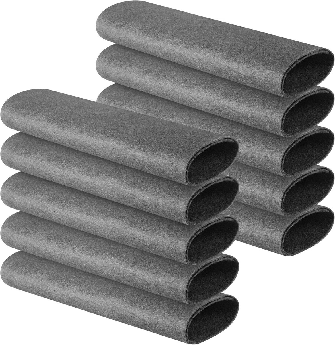 Set van 10 Herbruikbare Microvezeldoeken 30x40cm - Dikke, Streeploze Doeken voor Glas, Spiegels, Keuken en Badkamer