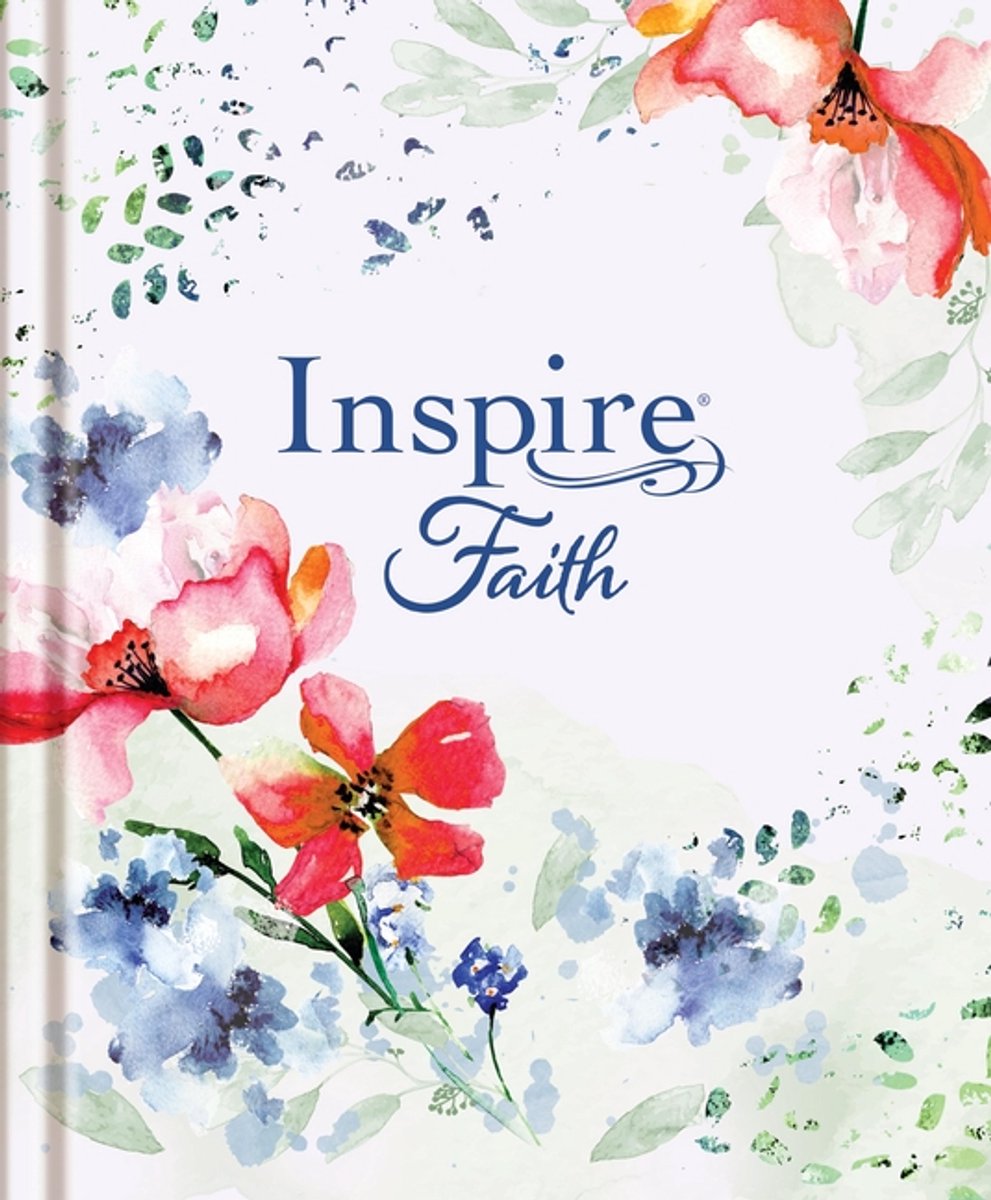 Inspire Faith Bible Large Print Nlt (Wildflower Meadow)