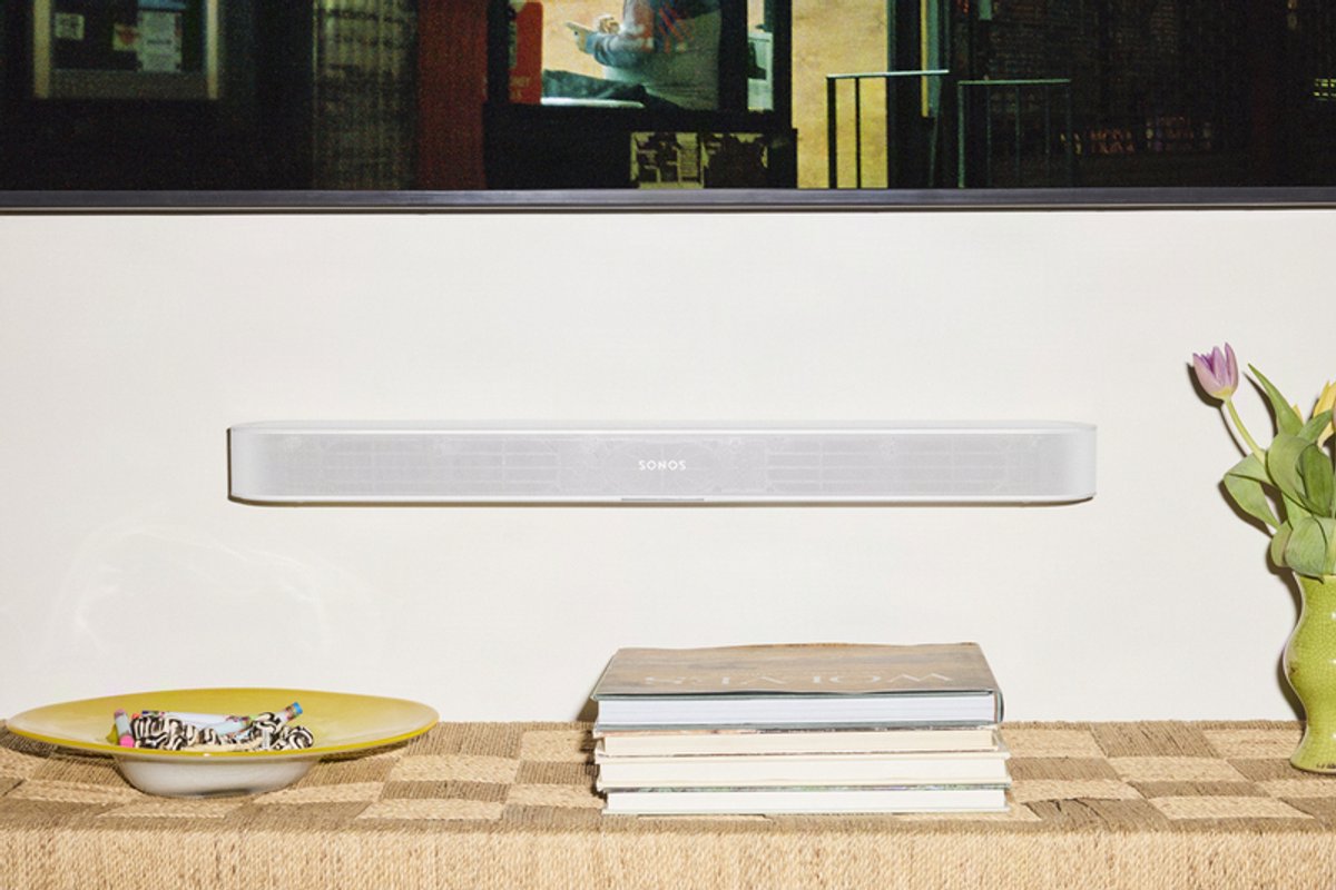 Sonos Beam Ultra - Soundbar - Dolby Atmos - AI-spraakverbetering - WiFi - Bluetooth - Wit thumbnail 6