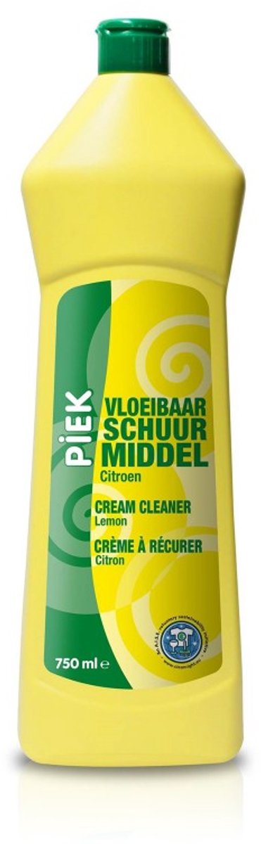 Claudius Vloeibaar Schuurmiddel 750 ml – Reinigingsmiddel – Navulling – Voordeelverpakking – 6 stuks