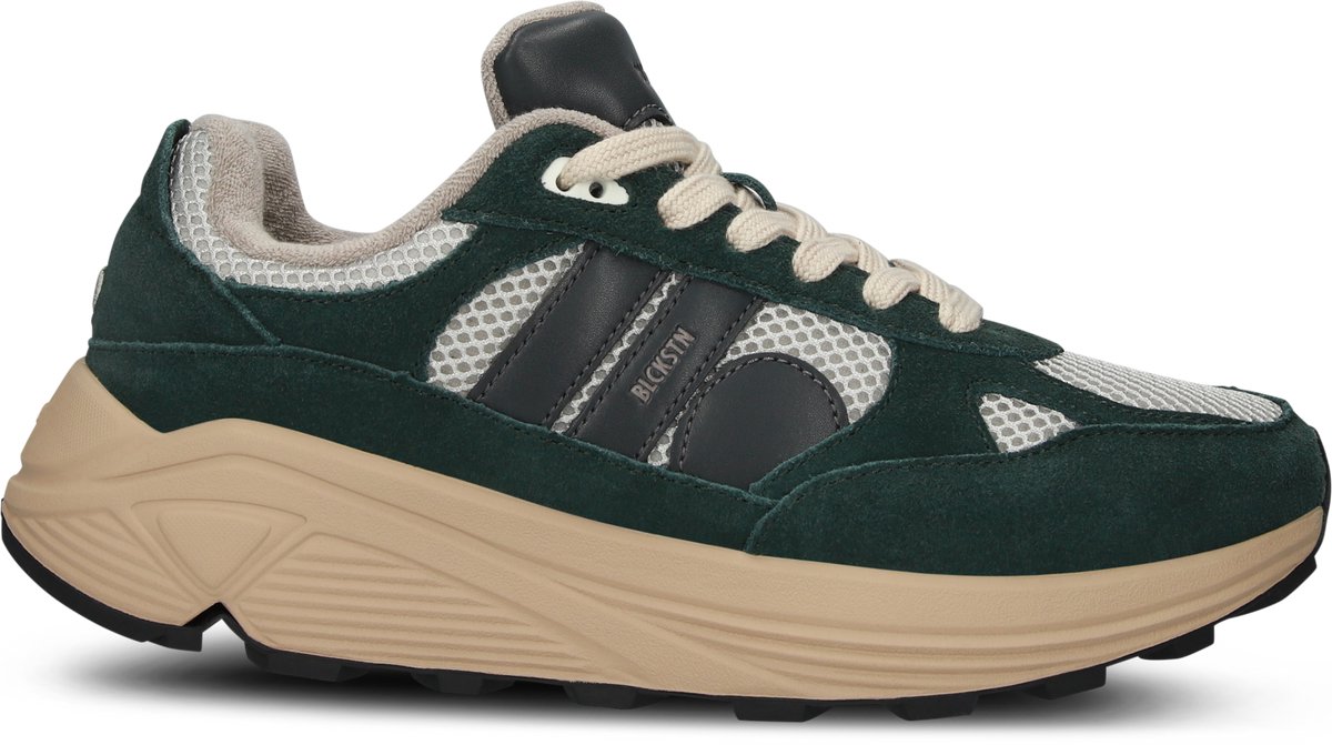Blackstone V-RILEY - GG675 Scarab - Runner Sneaker - Heren - Dark green - Maat: 41
