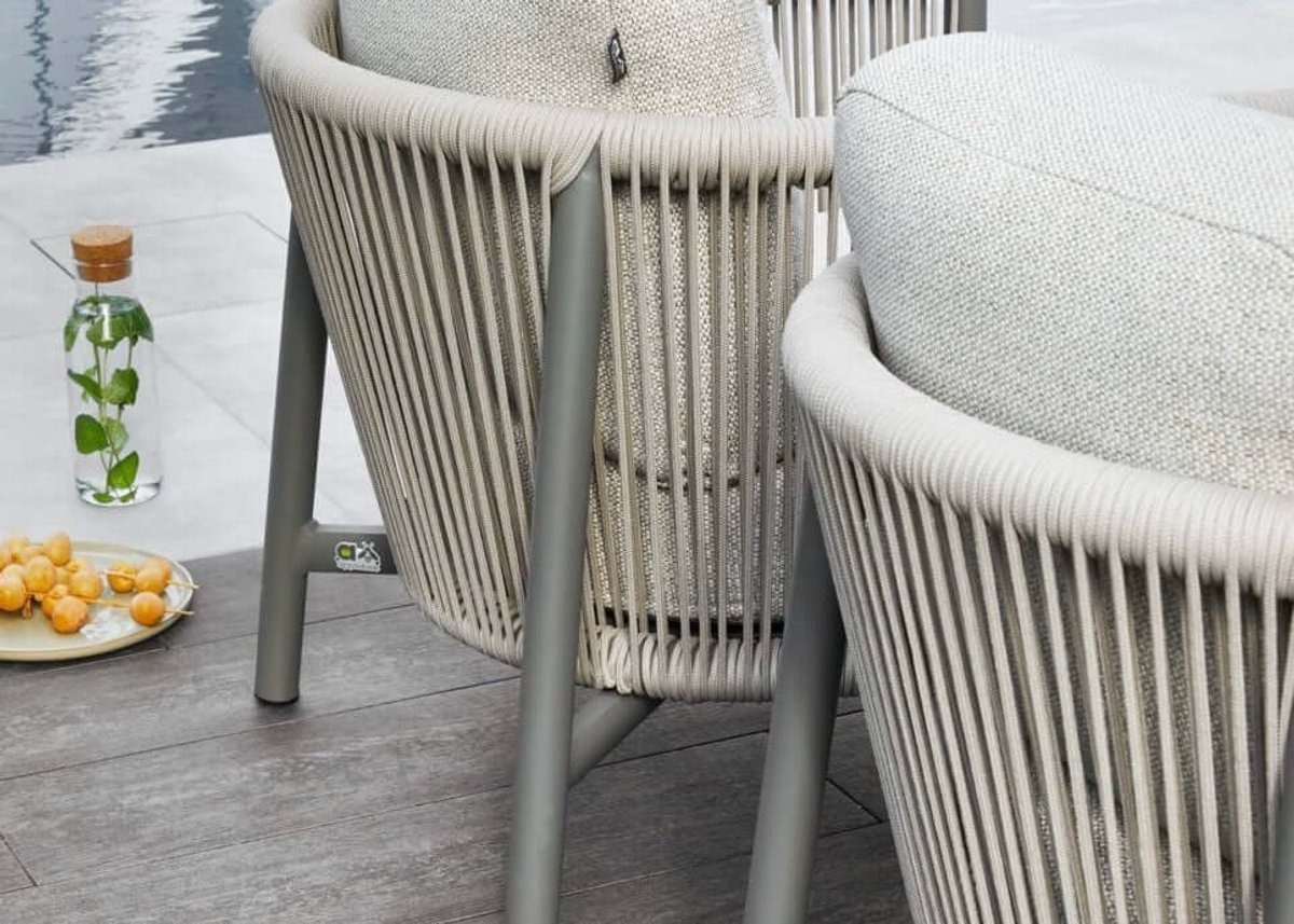 Apple Bee Bora Bora Salon lounge 4 pièces n° 2 - Taupe Rope & Céramique