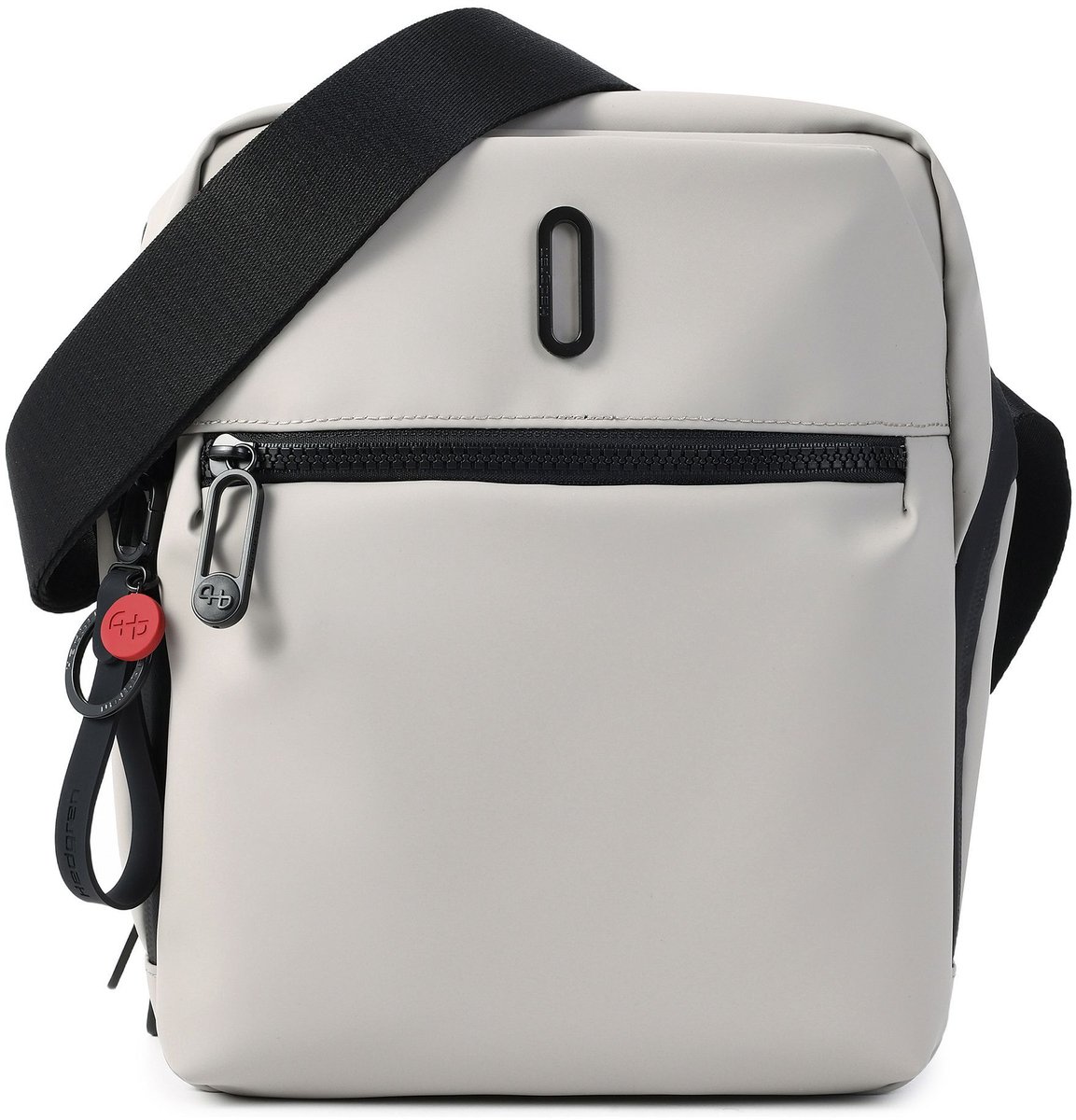 Hedgren schoudertas Loop Coil Vertical Crossover 10" + RFID Pussywillow Grey Lichtgrijs