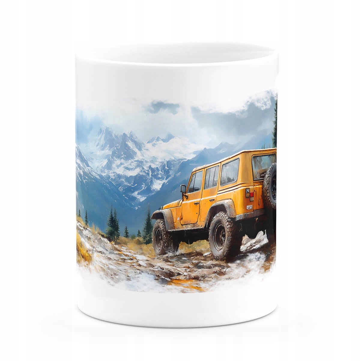 Offroad 4x4 Outdoor Mok - Keramiek, 330 ml