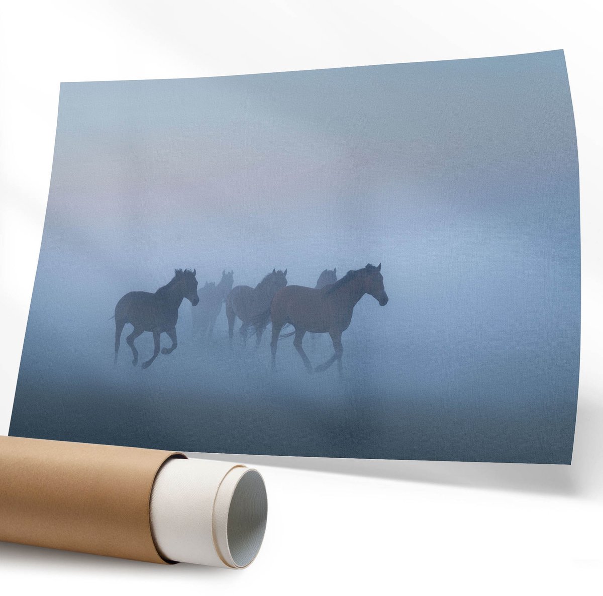 Coloray Polycanvas Wandposter - Overwinning Illustratie, Illustratie - 594 x 840 mm - Zwart Wandposter - Rechthoek - Canvasposter - Woonkamer - Popcultuur