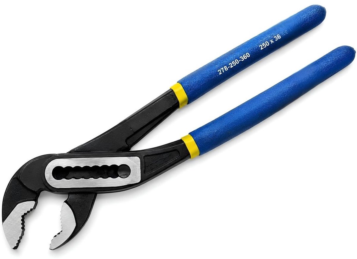 Lìon® Schroevendraaierset - Tangenset - Bahco - Verstelbare Moersleutel - Blauw - 25cm x 4cm x 2cm