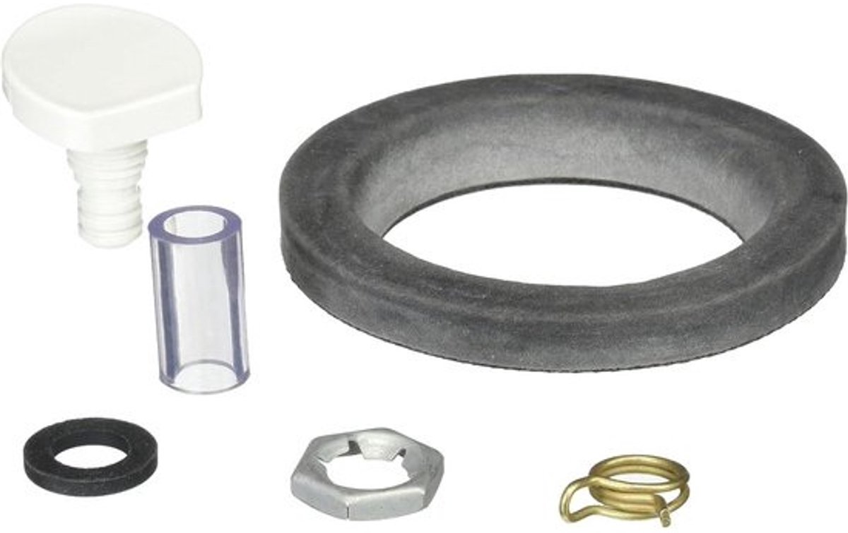 Mondstuk Montagekit - Toilet Onderdeel - Camper Toilet - Specifiek voor Style Plus - 25.4 x 17.78 cm - Wit