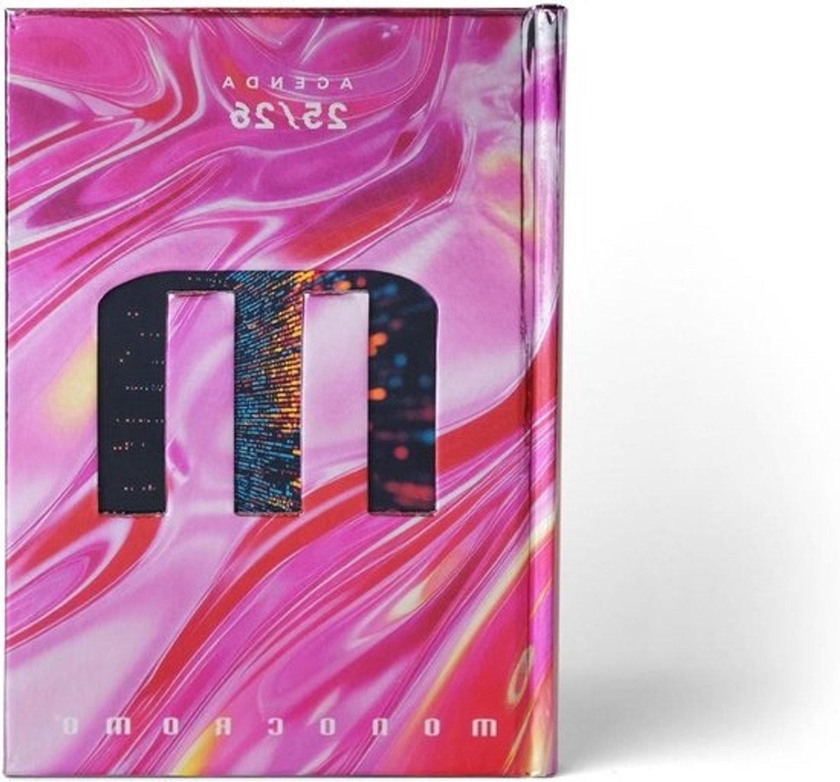 Agenda 25/26 - Planner Maandoverzicht - Afspraken Plannen - AI Thema - 132 x 183 cm - Roze