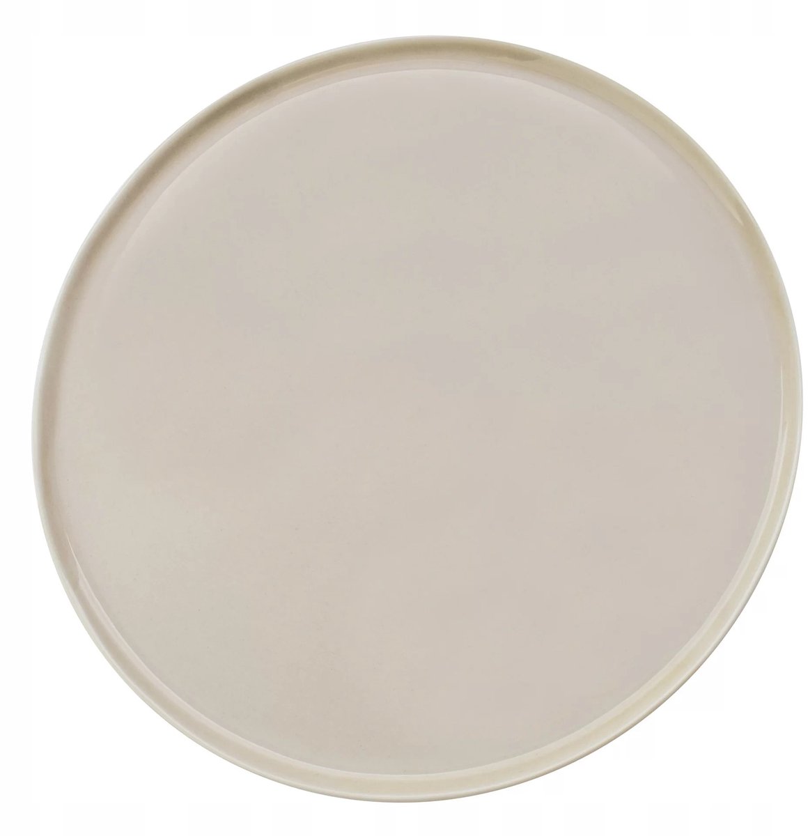 Verlo ETER Beige Bord Schelp 12cm - Uniek Reactief Glazuur