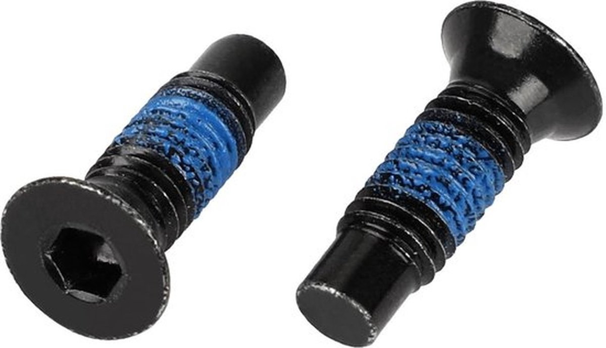 - Schroeven - Reserveschroeven - Perfecte passvorm - Zwart + Blauw - Accessoire voor scooters - Geschikt voor Xiaomi M365, Pro, Mi3, Ninebo...