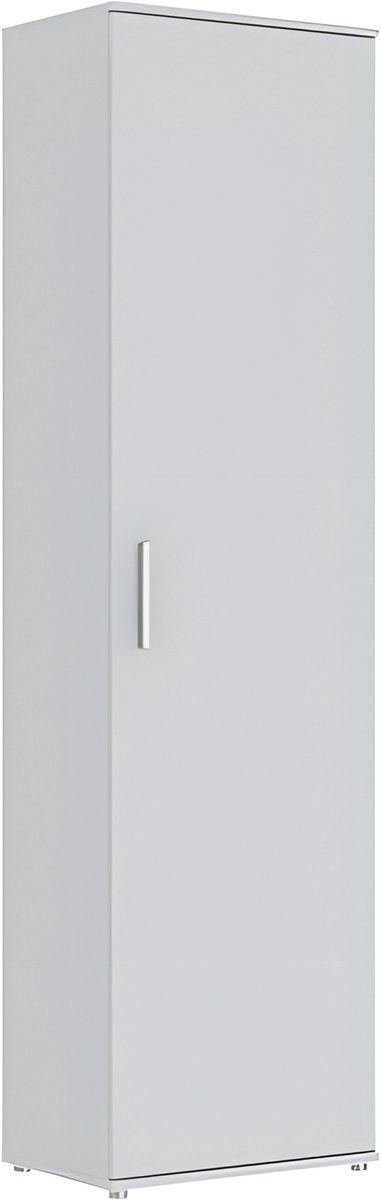 Interiax Kledingkast 'Padova' 1 Deur | Wit | 183,3x50,2x34,7 cm