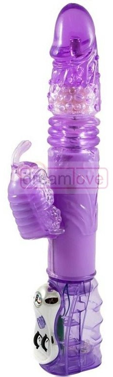 Lilac Rabbit Up & Down Rotator Vibrator