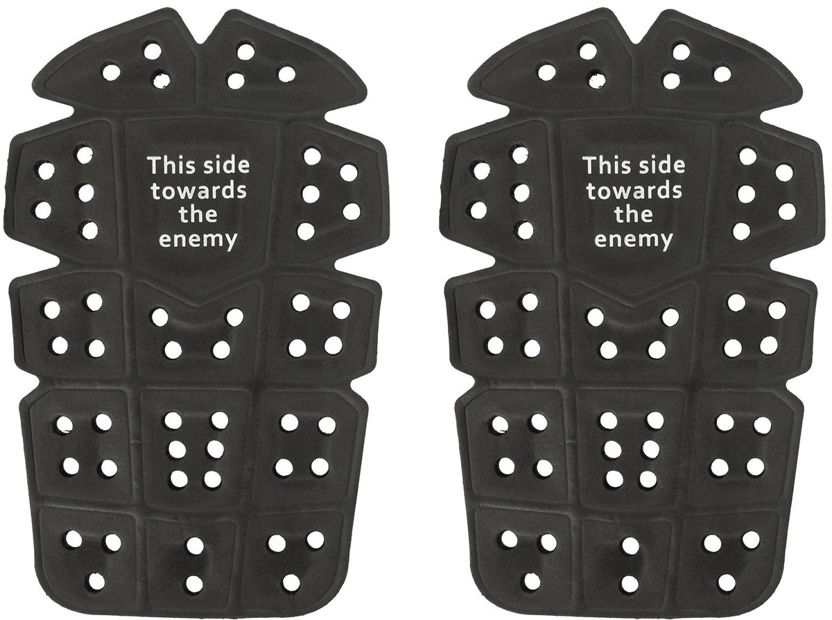 Snigel Elbow pads 2.0 flexibele elleboogbeschermers voor combat shirt - Zwart - One size