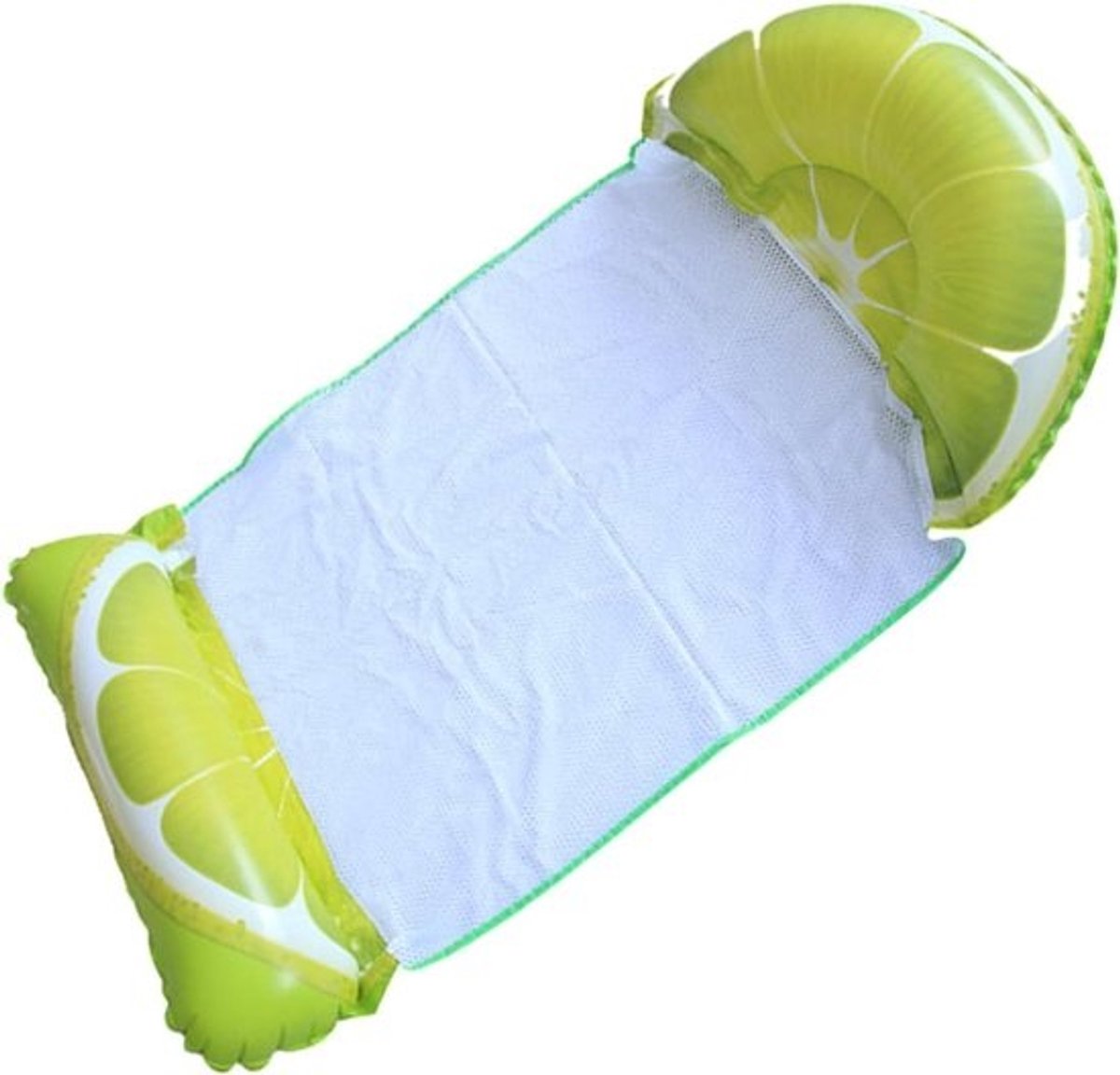 Opblaasbaar Zwembad - Drijvend Zwembad Luchtbed - Zomerse Ontspanning - Creatief Fruitontwerp - 130 x 70 cm - Multicolor