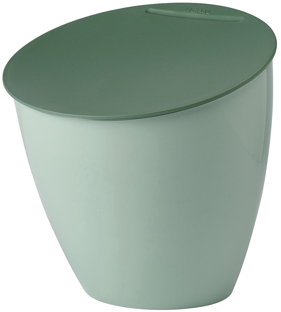 Mepal Calypso Afvalbakje 2.2L – Met Deksel – Nordic Sage
