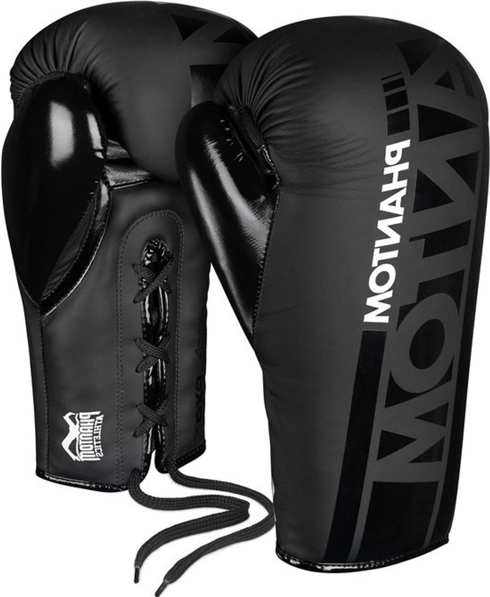 Veterbokshandschoenen - MMA handschoenen - Bokstraining - High-tech bekleding - 16 Oz - Zwart