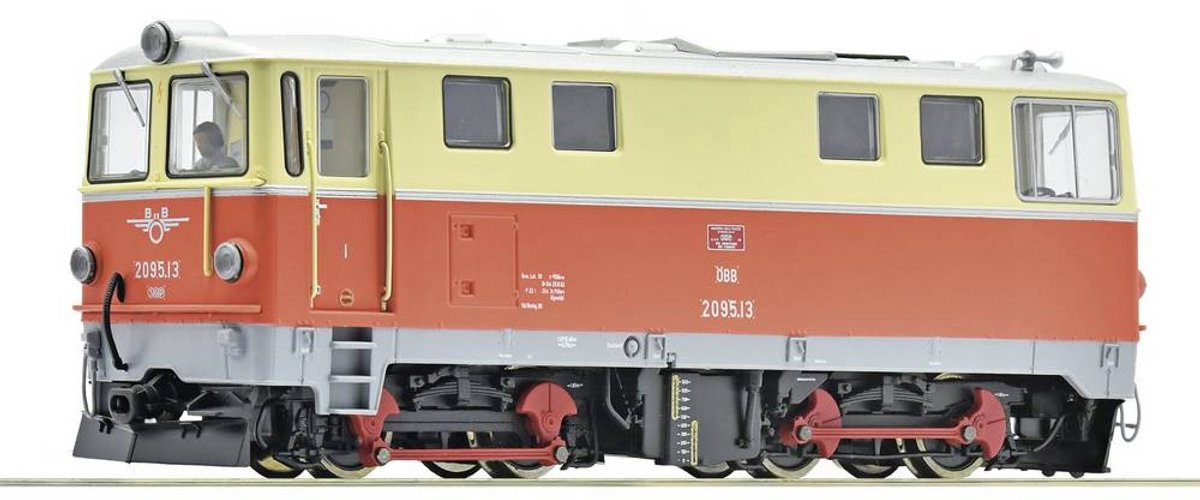 Roco 7540007 H0e diesellocomotief 2095.13 (DC) Diesellocomotief van de Oostenrijkse Bundesbahnen