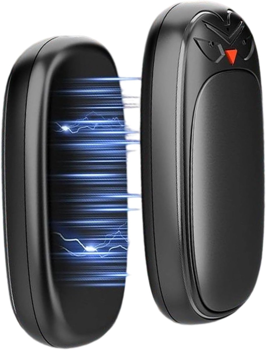 2-in-1 Powerbank en Handwarmer - Handwarmers - Magnetische Handwarmers - Compact en Draagbaar - 2 Stuks — cadeau in Gadgets - foto 3