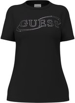 Guess Dames T-shirt Zwart V6BI01-K6248/JBLK Blossom