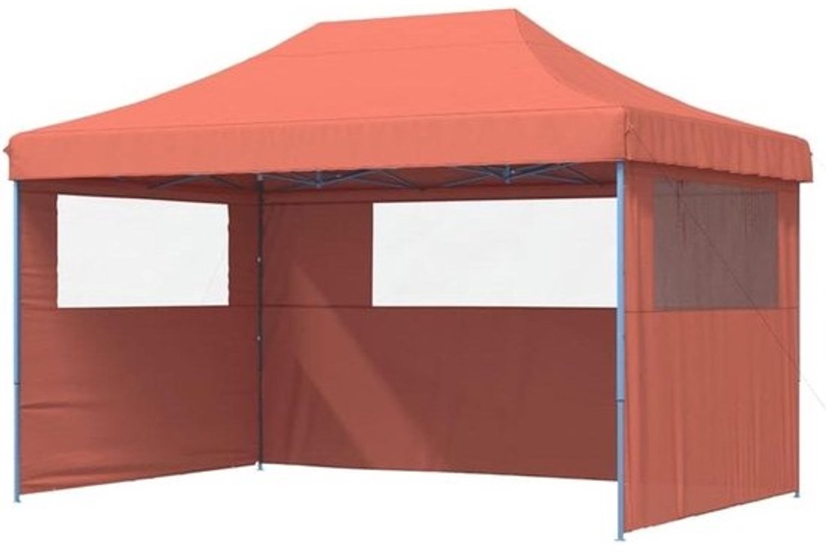 Pop-up Partytent - Opvouwbare Tent Tuin - Feest Evenementen - Snelle Pop-up Opbouw - 440 x 292 x 315 cm