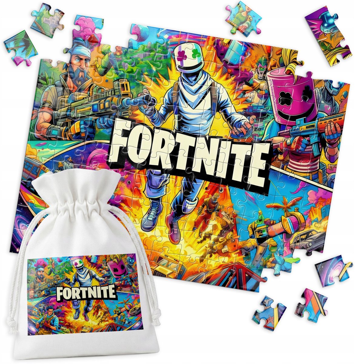 Fortnite Battle Royale Puzzel - 110 Elementen