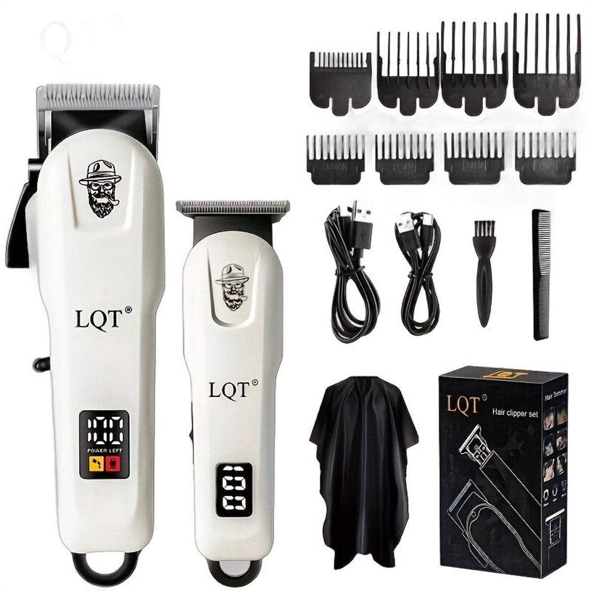 Currero Foil Shaver - Scheerapparaat Mannen - Hoofd Scheerapparaat - Head Shaver - Tondeuse met Trimmer - Lichaam en Baard - Oplaadbaar