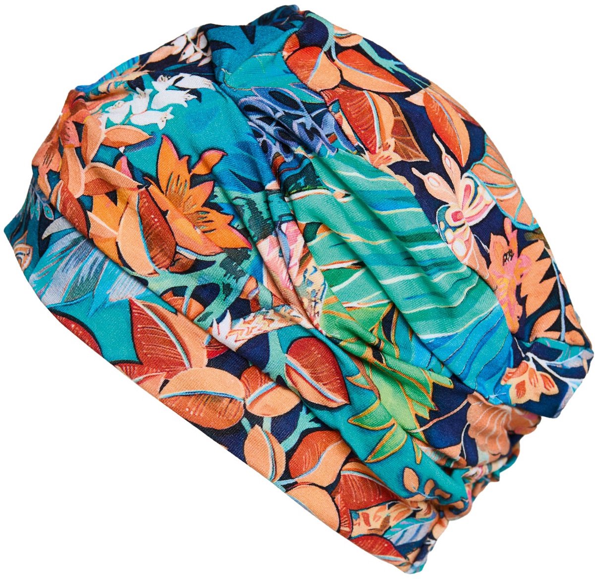 Gisela Mayer chemo muts Bahama - print - Turquoise