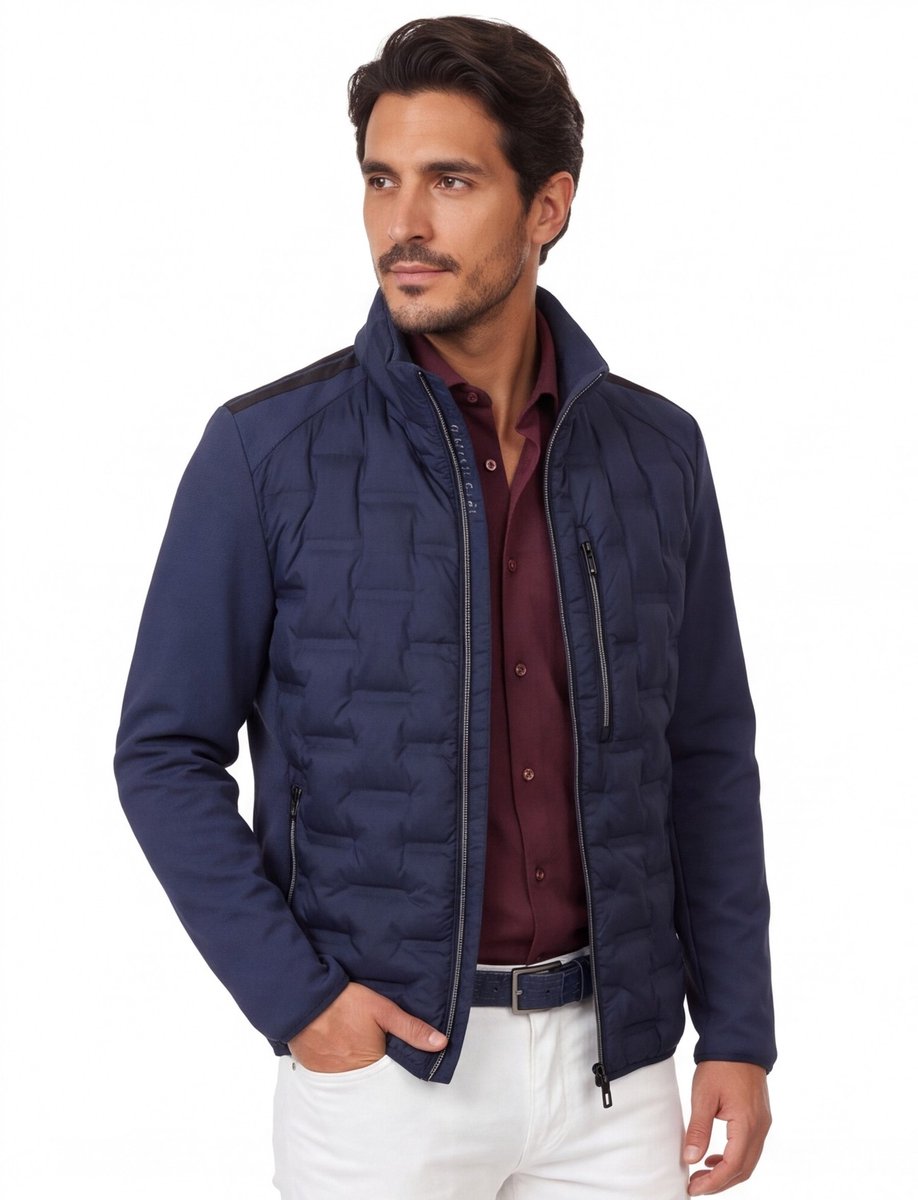 Casa Moda tussenjas donkerblauw